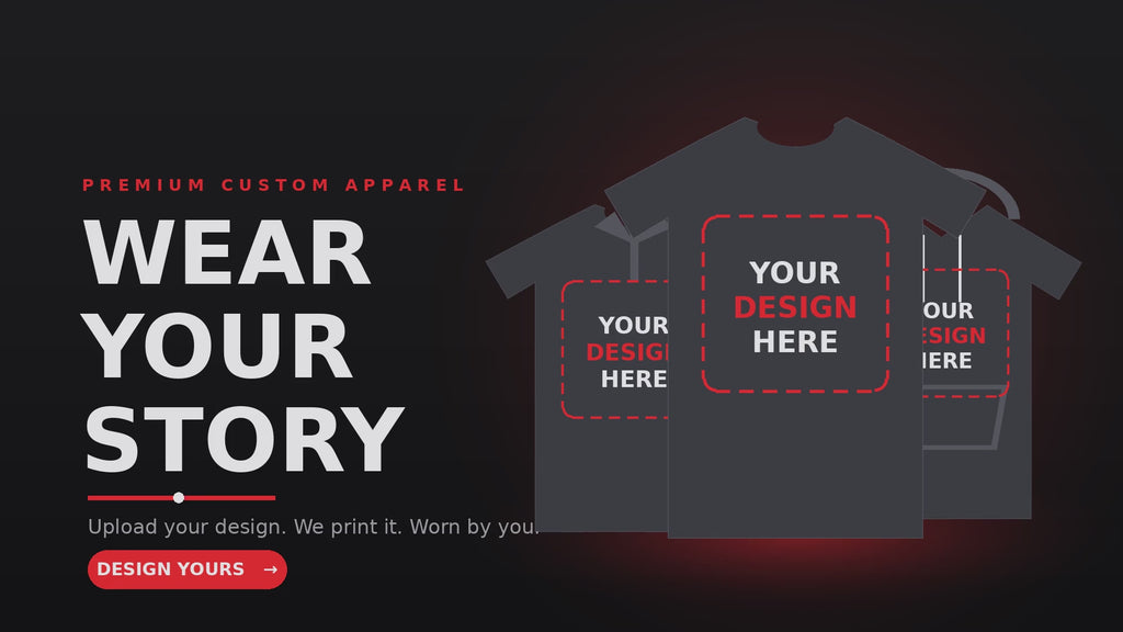 Custom T-Shirt — Upload Your Own Design